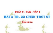 Bài 3 trang 22 Toán 9 Chân trời sáng tạo Tập 1